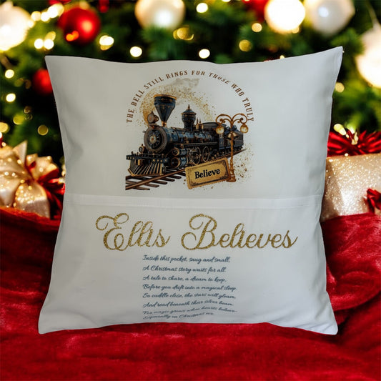 The Polar Express Christmas Cushion